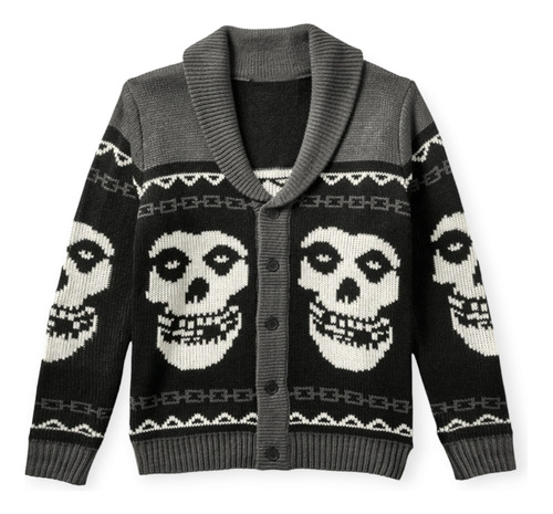 Cardigan Sueter Para Hombre Misfits Nueva