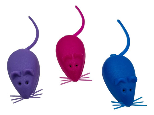 Ratones De Plastico Para Guardar Dientes Bote Con 100pz
