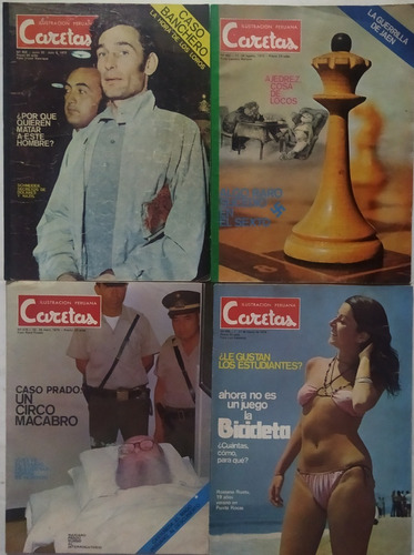 Revista Caretas 1972-1973-1974