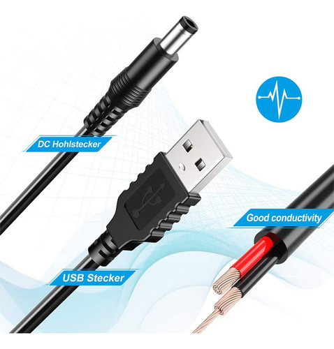 Q Cable De Usb A Alimentación Cable De Carga Universal De