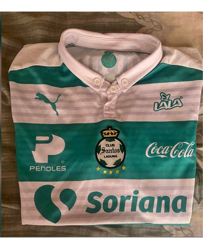 Playera Del Santos Laguna Segunda Mano