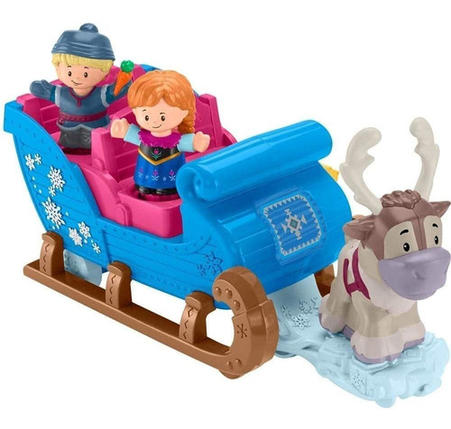 Fisher-price Disney Frozen Kristoff Ana Trineo Little People