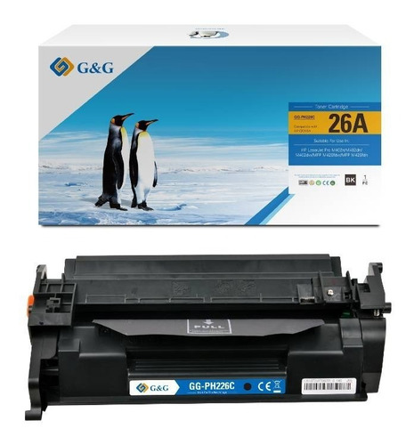 Toner Compatible Hp Ninestar Cf226a Negro 3.1k Nt-ph226a