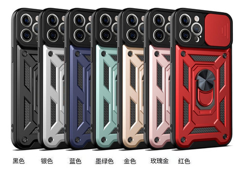 Estuche Protector Antigolpes Camshield - iPhone 13