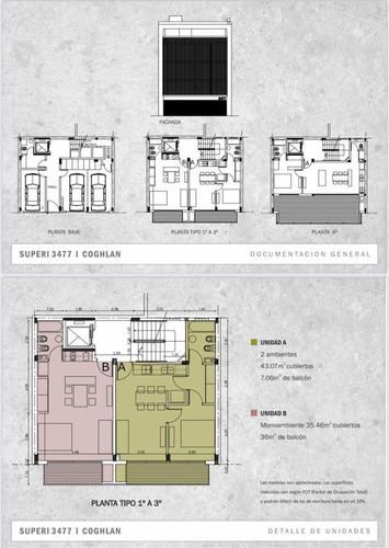 Imagen 5 de 5 de Reservado! Departamento 2 Ambientes Con Cochera Fija A Estrenar - Coghlan