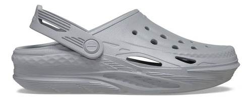 Zuecos Crocs Off Grid Clog Kids Niños Moda Gris