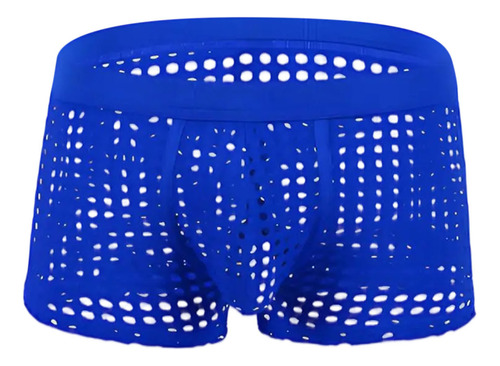 Calzoncillos De Malla Ahuecados De Color Liso Para Hombre