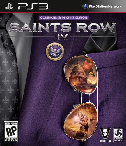 Saints Row Iv Commander In Chief Edition Ps3 Midia Fisica