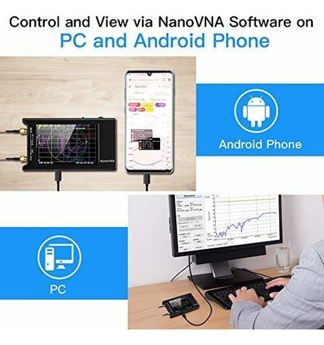 Nanovna H4 Vector Network Analyzer Kit 10khz 1.5ghz Hf