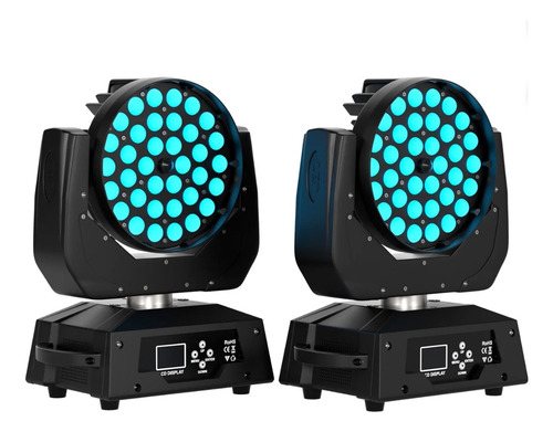 Luces Para Escenarios Y Dj Cabezal Móvil Zoom Wash 36x10w