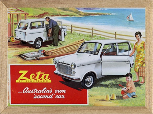 Zetta Autos Cuadros Posters Carteles    C235