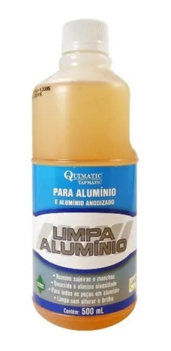 Limpa Alumínio 500 Ml Quimatic Tapmatic - 19688