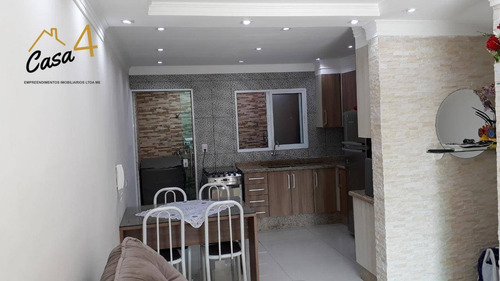 Imagem 8 de 30 de Sobrado Com 2 Dormitórios Sendo 2 Suítes E 2 Vagas Cobertas A Venda Com 100 M² Por R$ 415.000,00 - Vila Carmosina - São Paulo/sp - So0494