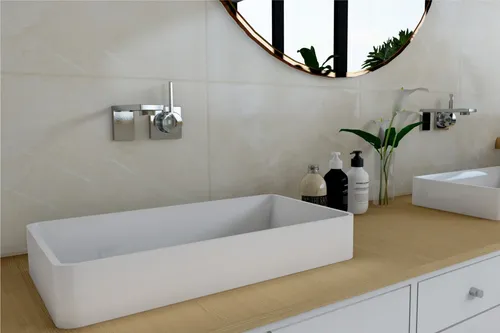 Ceramica Cortines Marmol 30x45 Modena Beige Brillante 1ra