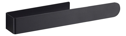 Toallero Organizador Montado En La Pared 39x4.1x5cm Negro