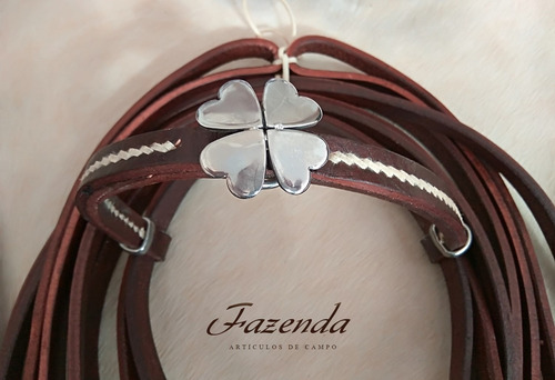Riendas Cabezada & Pechera Corazones O Tréboles
