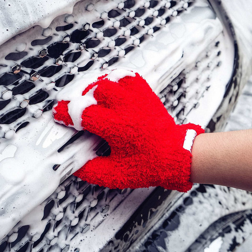 Guantes De Microfibra Para Lavado Maxshine Plush Microfiber