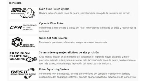 Imagen 6 de 7 de Reel Frontal Okuma Safina Pro 6000 4 Rulemanes Pesca Variada