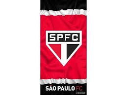 Toalha De Time Futebol Aveludada Oficial São Paulo