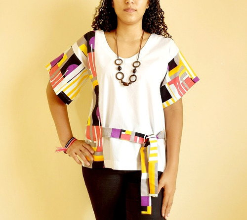 Imagem 2 de 5 de Blusa Bata Feminina Tecido Roma