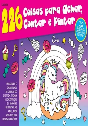 226 coisas para achar, contar e pintar