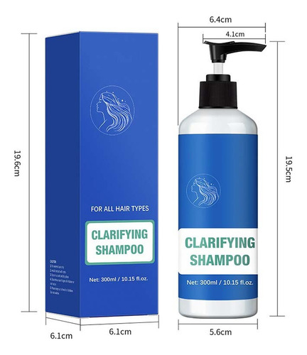 Shampoo Cleansing Fluffys Shampoo 300ml Hidratante Hidratant