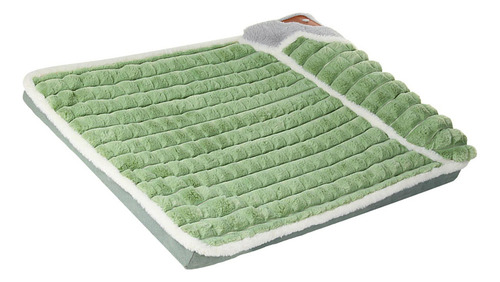 Cómoda Cama Para Mascotas Mat Dog Cat Sleeping L Verde L
