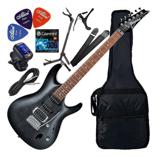 Kit Guitarra Ibanez Sa260 Fm Hss Gray Burst Tgb Gx02