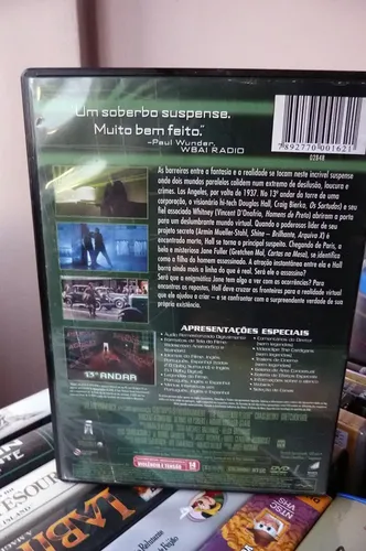 13º Andar - Dvd Original Filme Craig Berko Rusnak (zerado