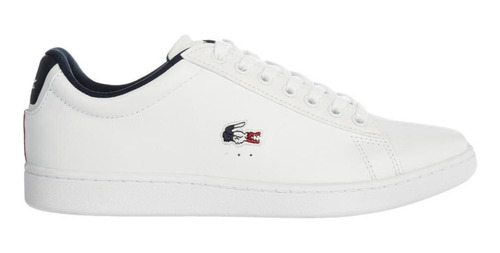 Tenis Lacoste Carnaby Evo Tricolor Para Caballero 25 Al 29.