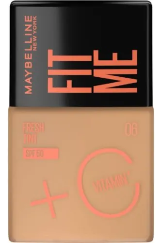 Base de maquillaje líquida Maybelline Fit Me Fresh tint Base Maybelline Fit Me Fresh Tint 06 SPF 50 x30ml - 30mL 30g