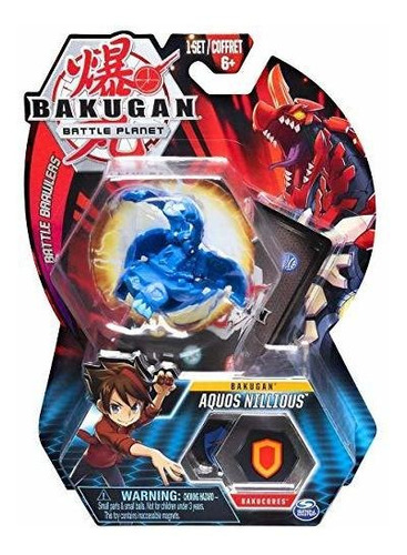 Figura Coleccionable Transformable Bakugan, Aquos Nillious