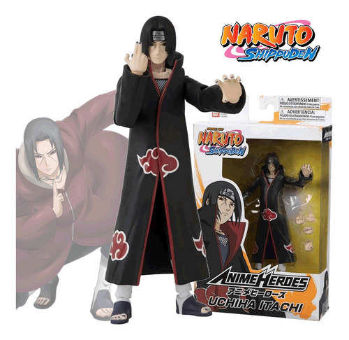 Itachi Akatsuki Boneco Naruto Shippuden Bandai Namco