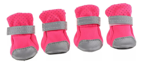 A- Zapatos Resistentes Al Agua Para Perros Perrito Botines
