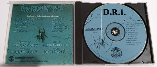 Cd D.r.i. Dirty Rootten Imbeciles - Crossover Importado (Usado)