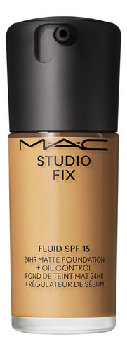 Base de maquiagem líquida M·A·C Cosmetics Studio Fix Fix Fluid FPS 15 tom média - 30mL