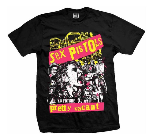 Remera Sex Pistols  Pretty Vacant 