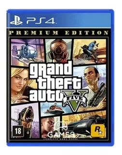 Grand Theft Auto V Premium Edition - Gta 5 Ps4 - Português