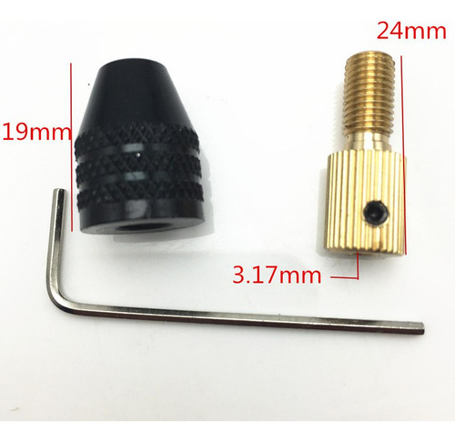 3x Adaptador De Portabrocas Portabrocas De Llave Adaptador