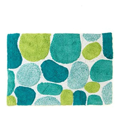 Camino De Baño Chesapeake Pebbles Brights Pool Blue 29401 (2