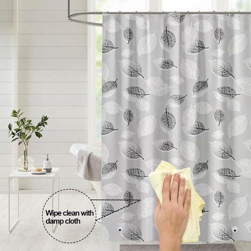 Forro De Cortina De Ducha Peva Impermeable 182 X 182 Cm