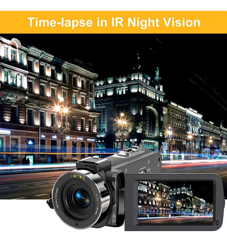 Videocámara Ultra Hd 2,7k 24fps 36mp 16x Ir Visión Nocturna