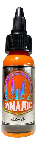 Dynamic Bright Orange 1 Onz, Pigmento Para Tatuar 