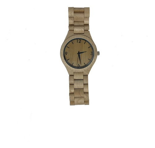 Reloj Bambú Grabado Personalizado