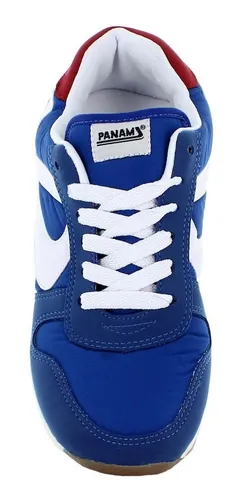 Objetor Desalentar manguera Panam Tenis Casual Azul Con Blanco Y Rojo Para Hombre 79132