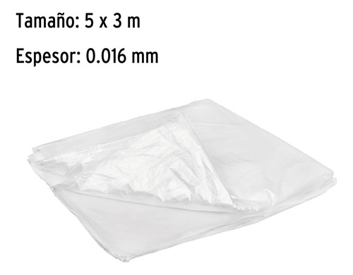 Plastiprotector 5 X 3 M Uso Ligero Truper