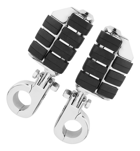 Par De Reposapiés Universales Para Motocicleta De 32 Mm Con