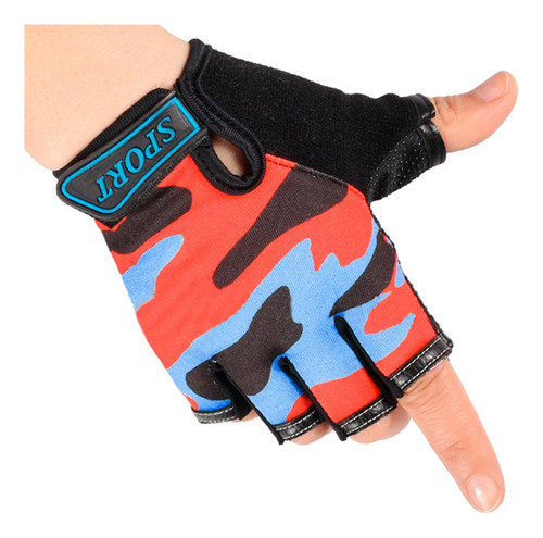 Guantes De Ciclismo Sin Dedos Para Ninos, Transpirables, Ant