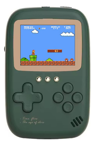 Consola De Videojuegos Con Función De Cargador Portátil Verde