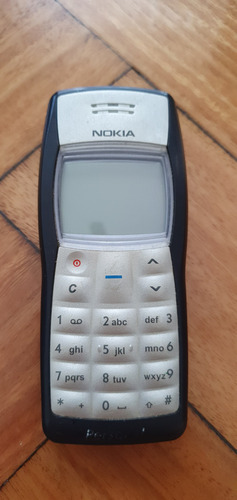 Nokia 1100 (para Personal) Inmaculado, En Óptimo Estado Negro